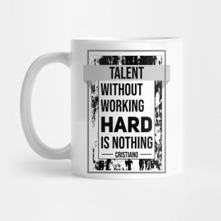 Football fan quote Mug